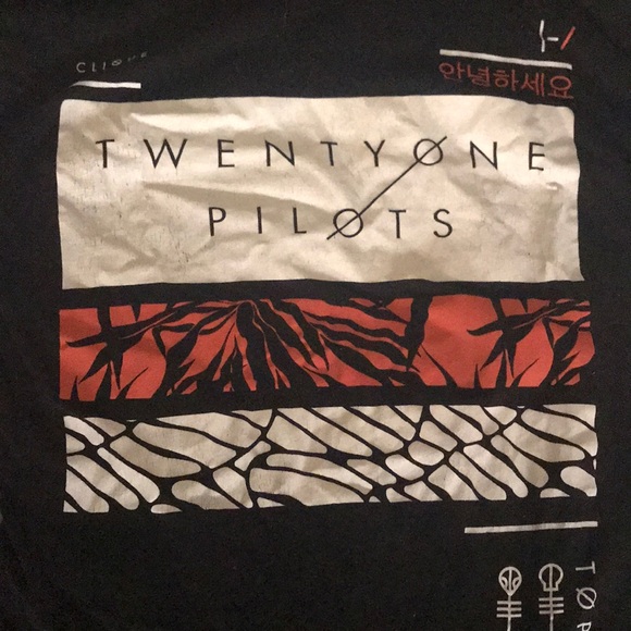 Old Twenty One Pilots Shirt - Picture 1 of 3
